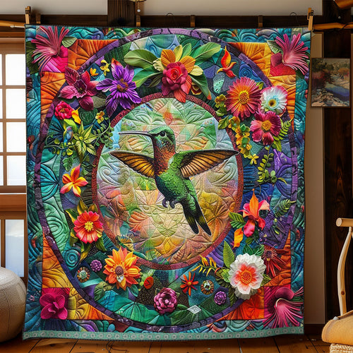 Tropical Hummingbird WJ3009021CL Quilt