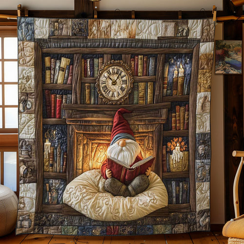 Magical Book Gnome WN2612025CL Quilt