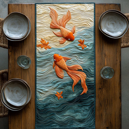 Waves of Grace CP2804012CL Quilted Table Runner