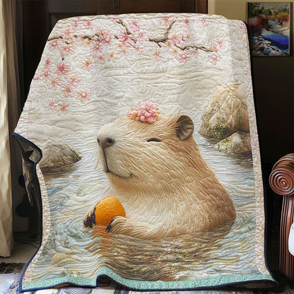 Adorable Capybara WT1403112CL Quilt