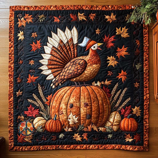 Turkey's Autumn Adventure WN0910143CL Quilt