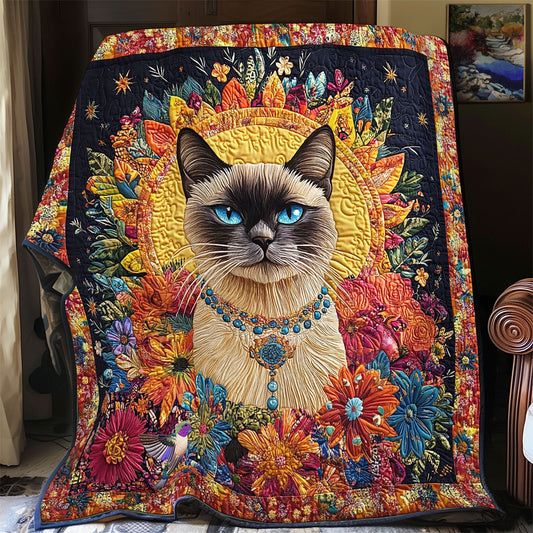 Siamese Cat WY2312058CL Quilt