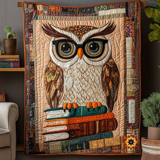 Owl Book WX2510009CL Quilt