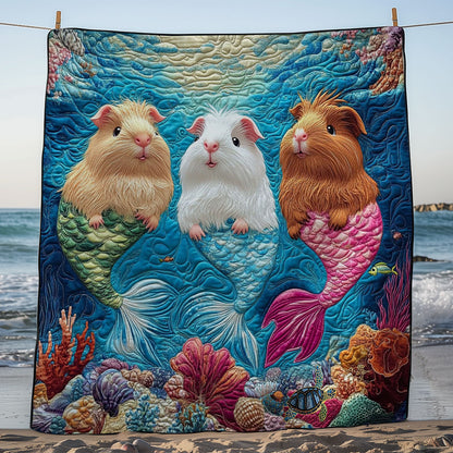 Mermaid Guinea Pig WY0512029CL Quilt