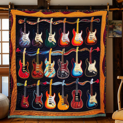 Fiery Guitar WJ2809009CL Quilt