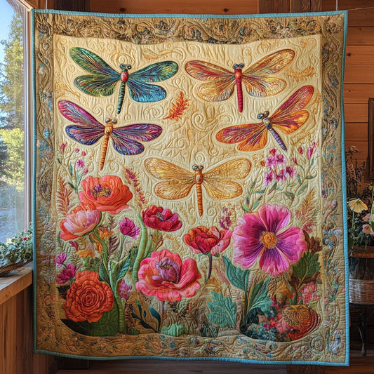 Dance Of Garden Wings CP1606047CL Quilt