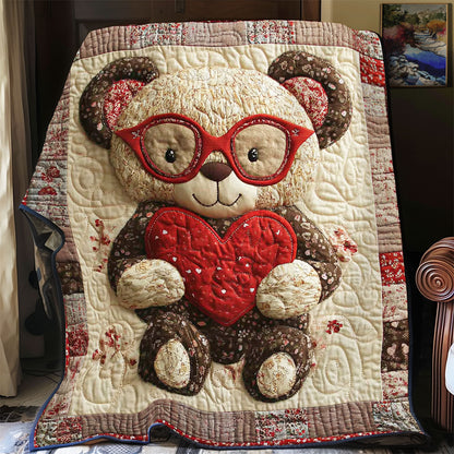 Adorable Teddy Beer WX2712003CL Quilt