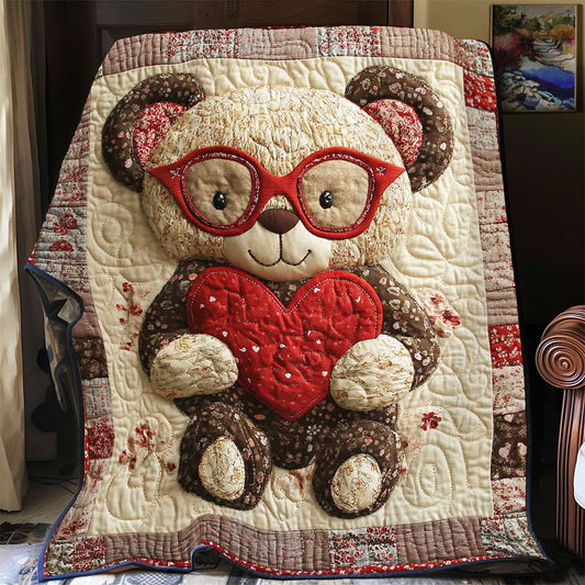 Adorable Teddy Beer WX2712003CL Quilt
