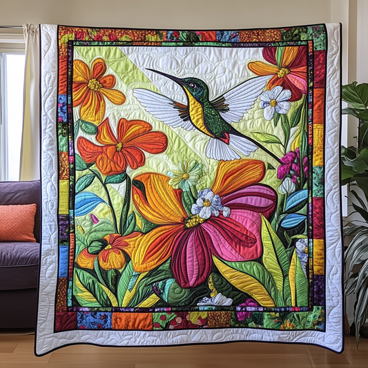 Hummingbird Sunlit Dance WN2509025CL Quilt