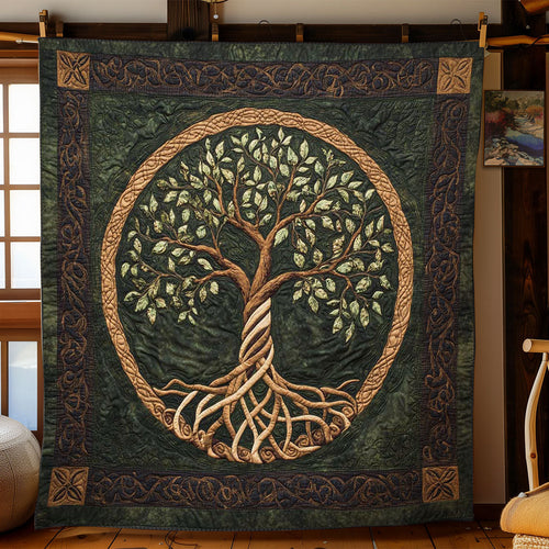 Ancient Tree Of Life WN0601020CL Quilt