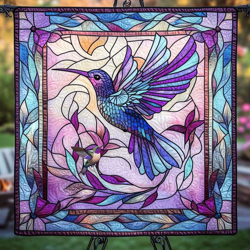 Hummingbird Blooming Beauty WN1010091CL Quilt