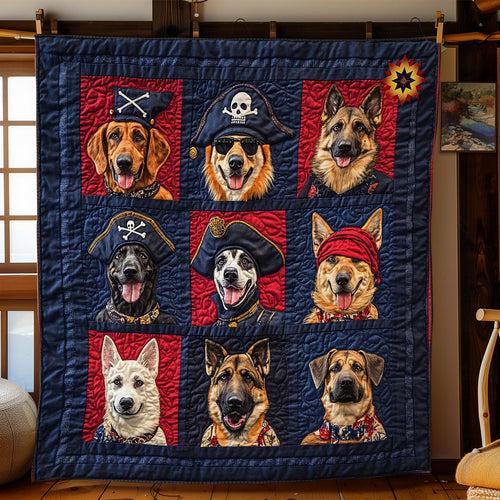 German Shepherd Treasure Hunt WN0811049CL Quilt