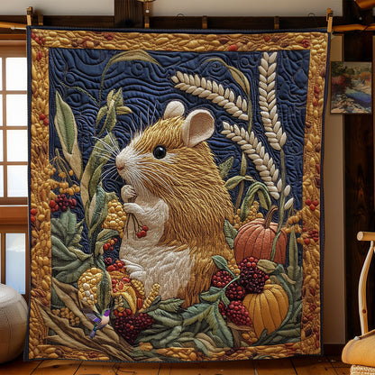 Harvest Of Mouse WY2612020CL Quilt