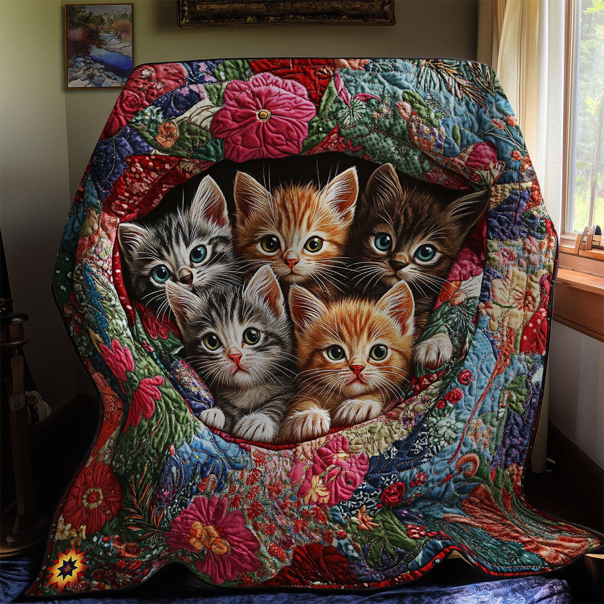 Kitten WY2611014CL Quilt