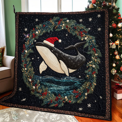 Santa KIller Whale WY1211035CL Quilt