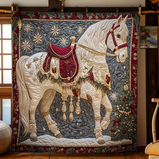 Winter Horse Delight WN0601013CL Quilt