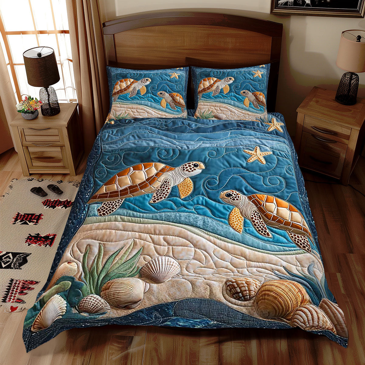 Sea Turtle WJ0310030CL Duvet Cover Set