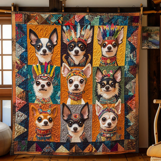 Native Spirit Chihuahua WN0411015CL Quilt