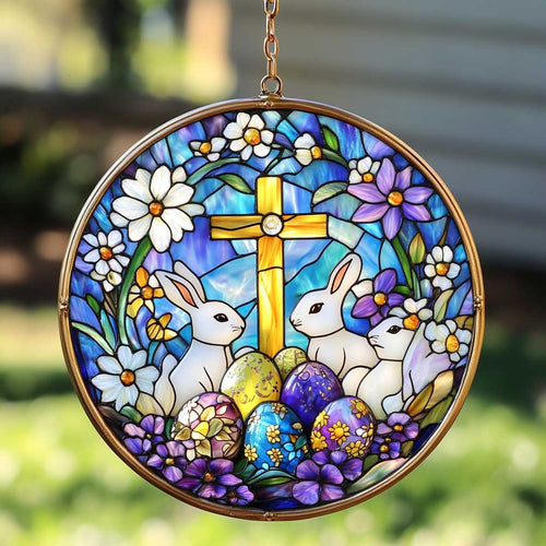 Faithful Rabbit WN0402022CL Suncatcher