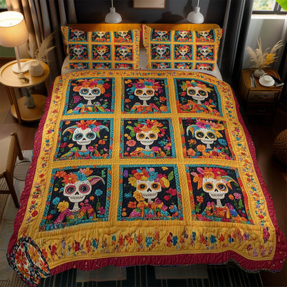 Skeleton Festivities WN1010157CL Duvet Cover Set