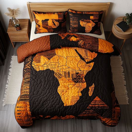 Africa Map WY2802106CL Duvet Cover Set
