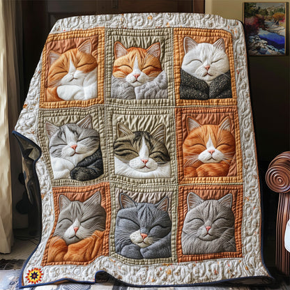 Cute Cat YR2612004CL Quilt