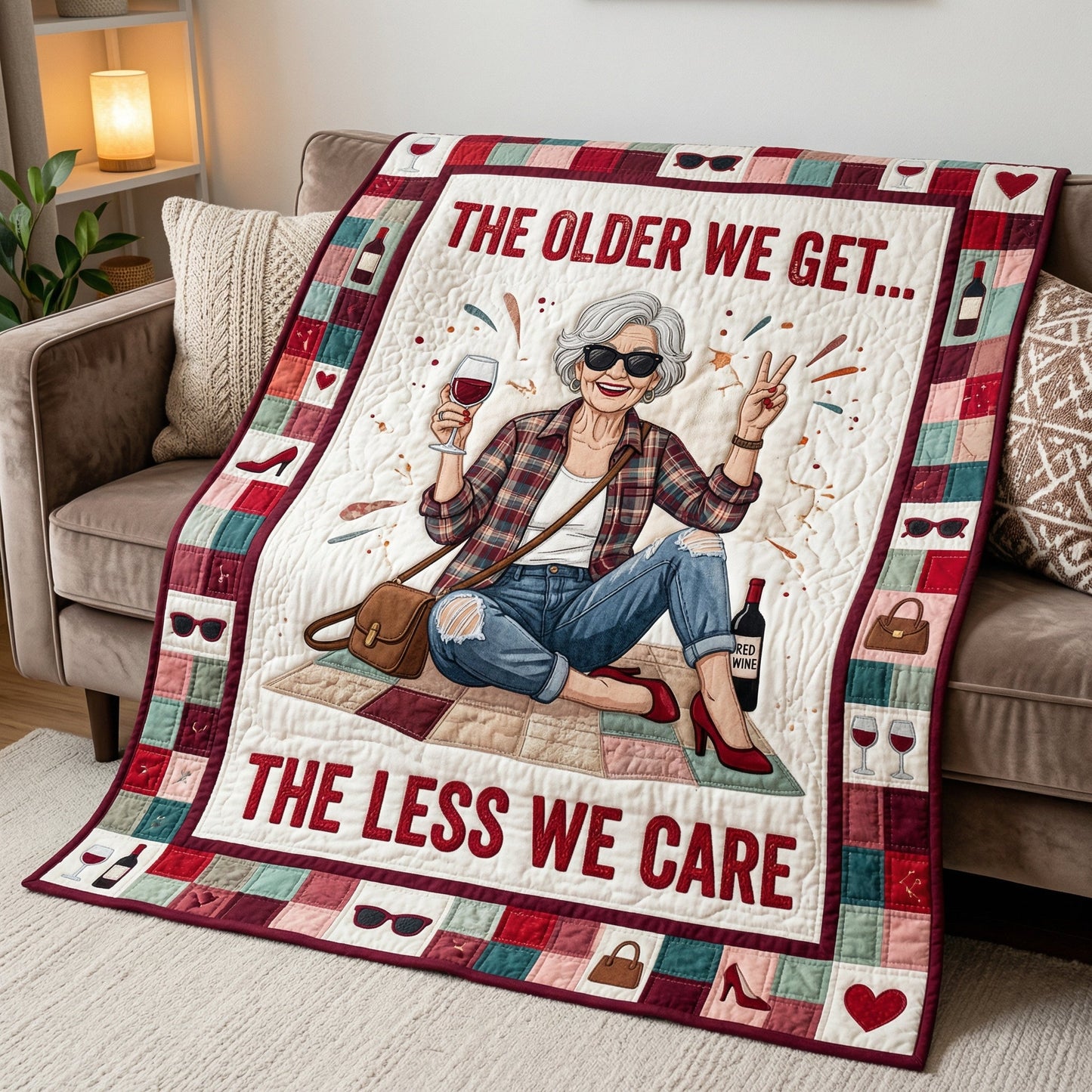 The Older We Get The Less We Are XR0604014CL Quilt