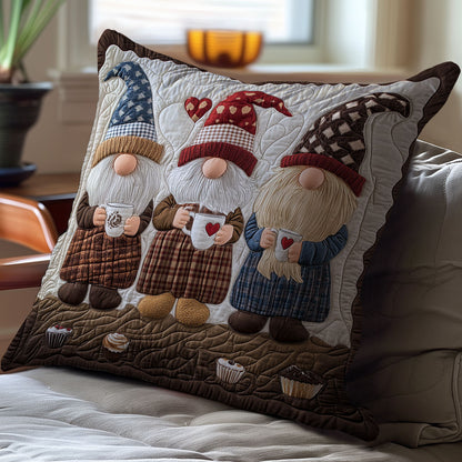 Three Gnome WY0101037CL Quilt Pillow Case