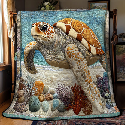 Turtle Sea WX1212049CL Quilt