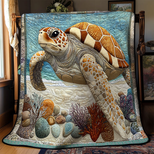 Turtle Sea WX1212049CL Quilt