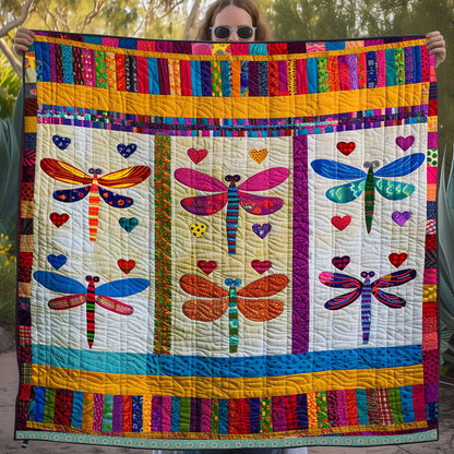 Patchwork Dragonfly WJ1109008CL Quilt