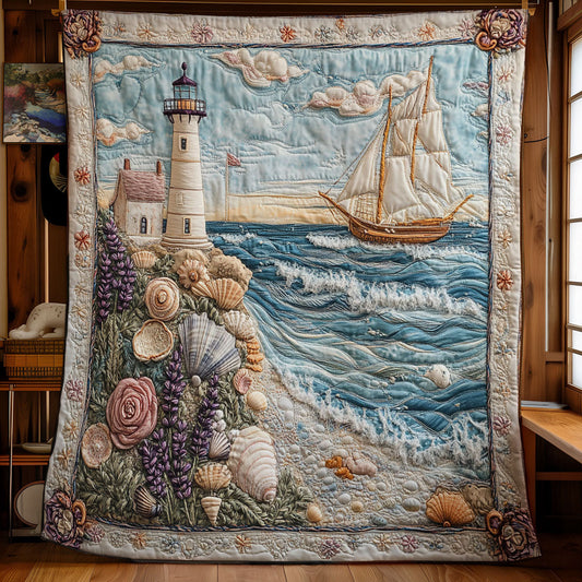 Lighthouse Beach CW1205090CL Quilt