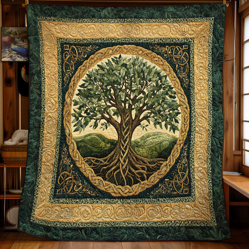 Emerrald Tree Of Life WX0301031CL Quilt