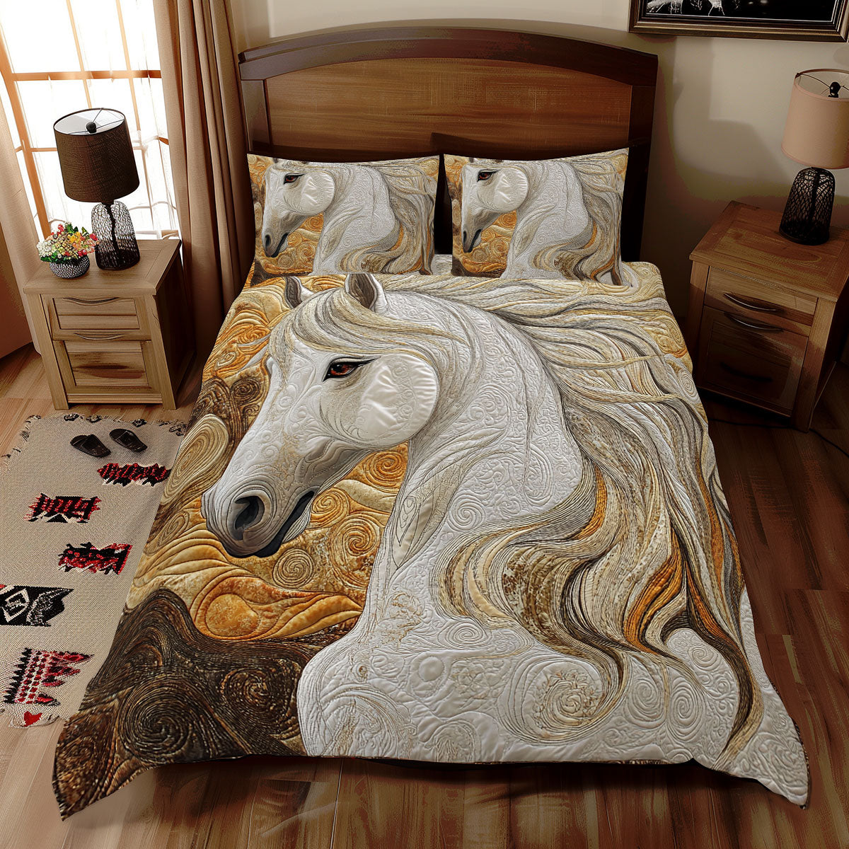 Vibrant Horse WX2012116CL Duvet Cover Set