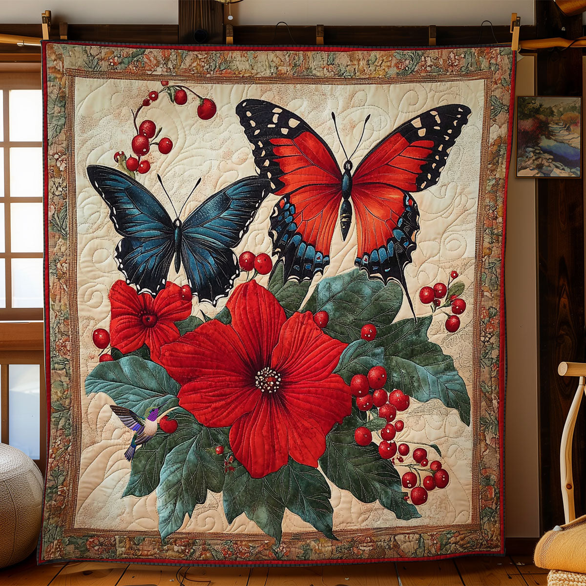 Butterfly WY2611011CL Quilt