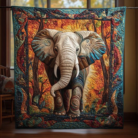 Elephant YR2511001CL Quilt