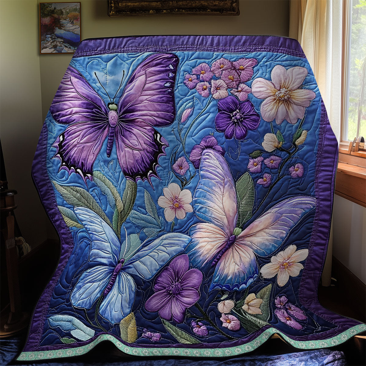 Majestic Butterfly WX2012039CL Quilt