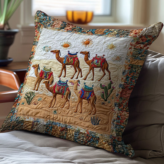 Camel In Desert WY2701012CL Quilt Pillow Case