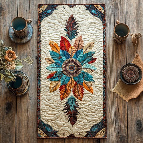 Tribal Harmony CP1906005CL Quilted Table Runner