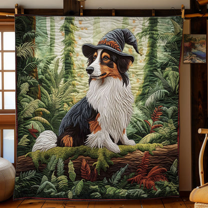 Witch Dog In Forest WY0801080CL Quilt