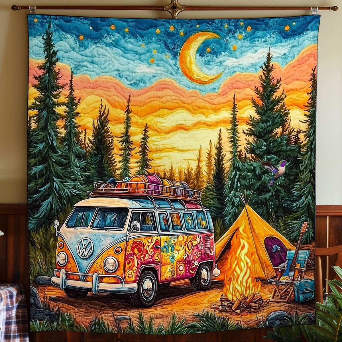 Sunset Camping WY2511026CL Quilt