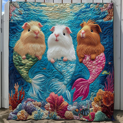 Mermaid Guinea Pig WY0512029CL Quilt