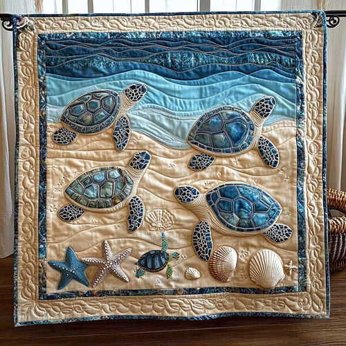 Turtle Tide WP1312022CL Quilt