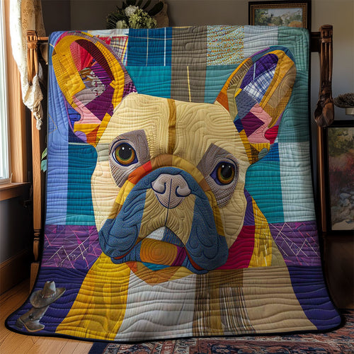 Playful French Bulldog WN1510001CL Quilt