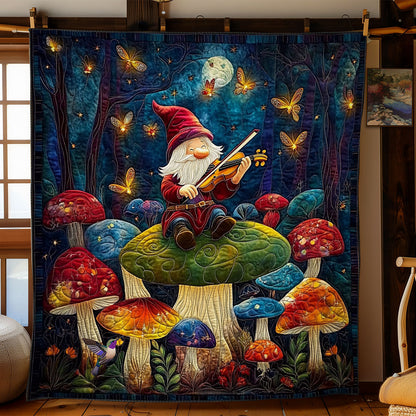 Gnome In Night WY2312031CL Quilt