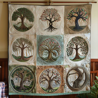 Tree Of Life Flourish WN1209057CL Quilt