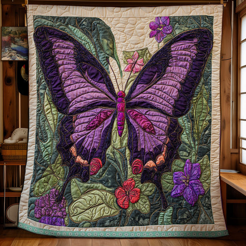 Pretty Butterfly WX2311036CL Quilt