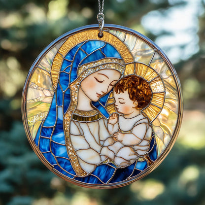 Mary And Baby WY2801026CL Suncatcher