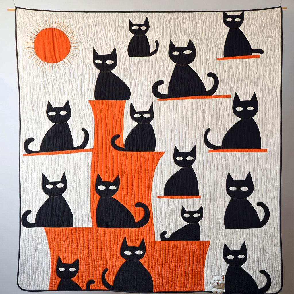 Black Cat  WU1010009CL Quilt