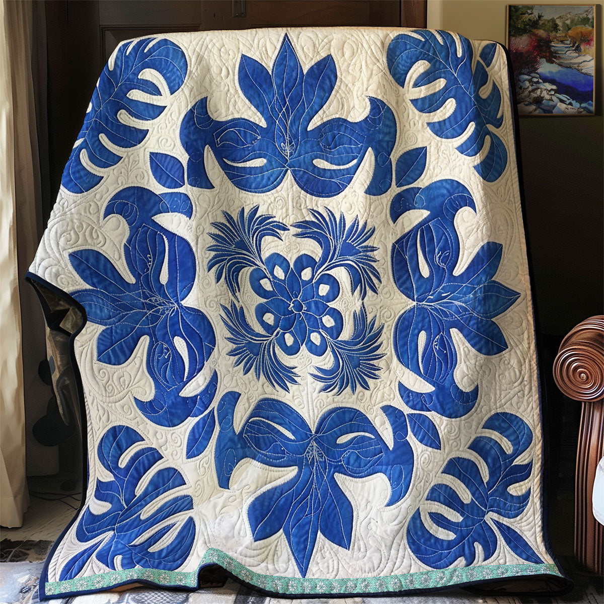 Hawaiian Rainforest Shade WN1209088CL Quilt